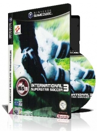 International Superstar Soccer 3 با کاور کامل و قاب وچاپ روی دیسک